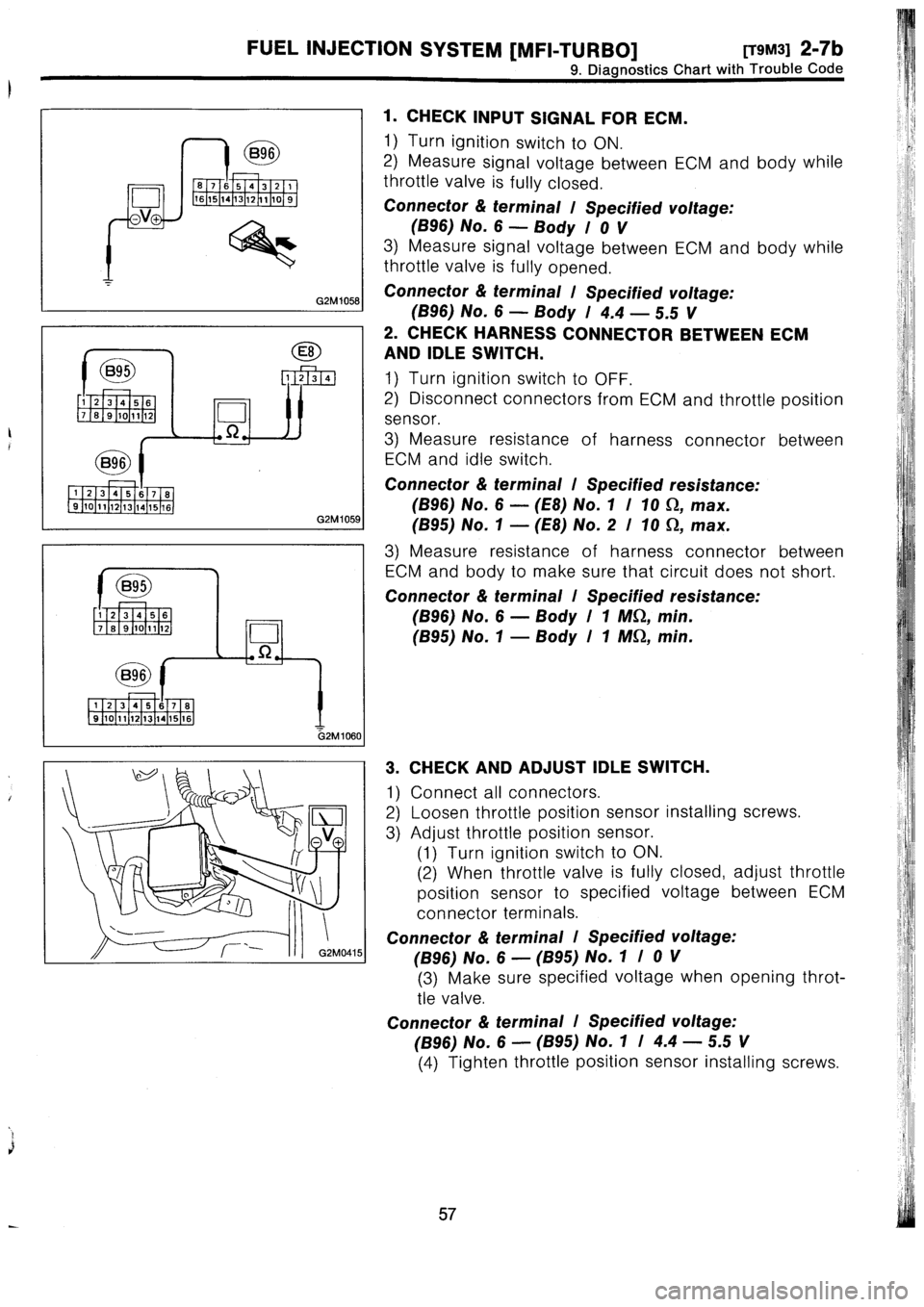 SUBARU IMPREZA 1993  Workshop Manual 