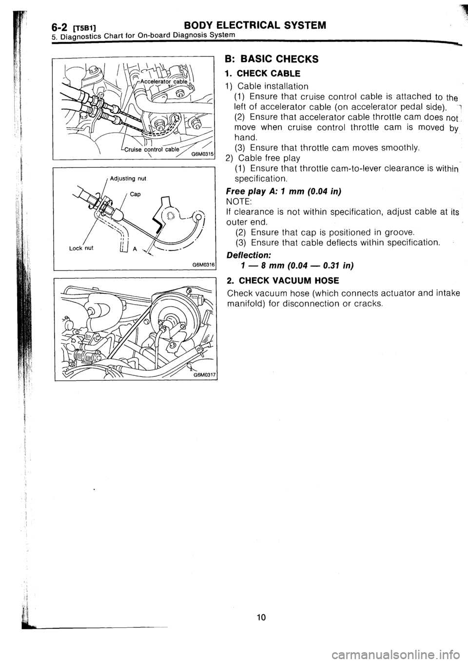 SUBARU IMPREZA 1993  Workshop Manual 