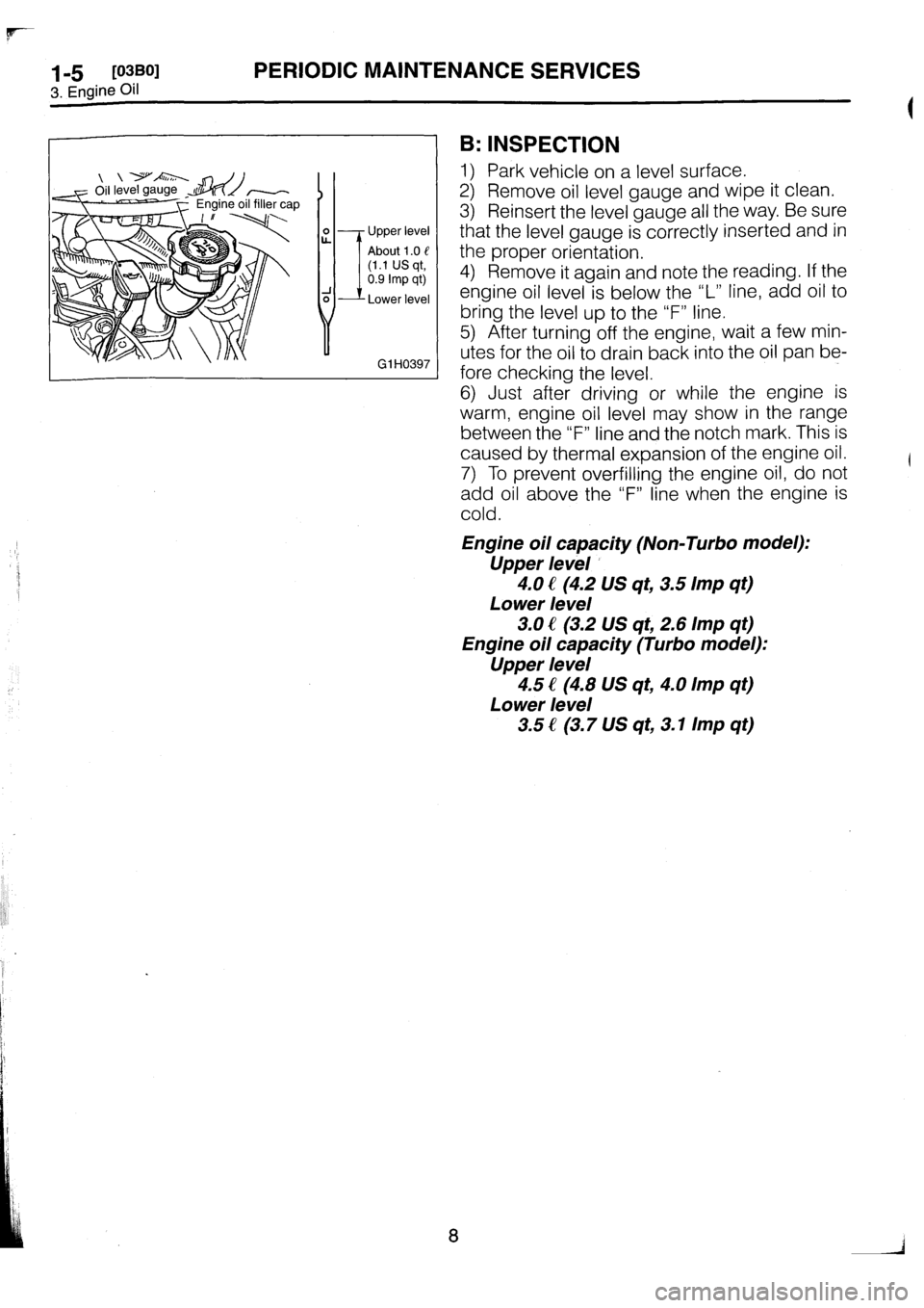 SUBARU IMPREZA 1993  Workshop Manual 
