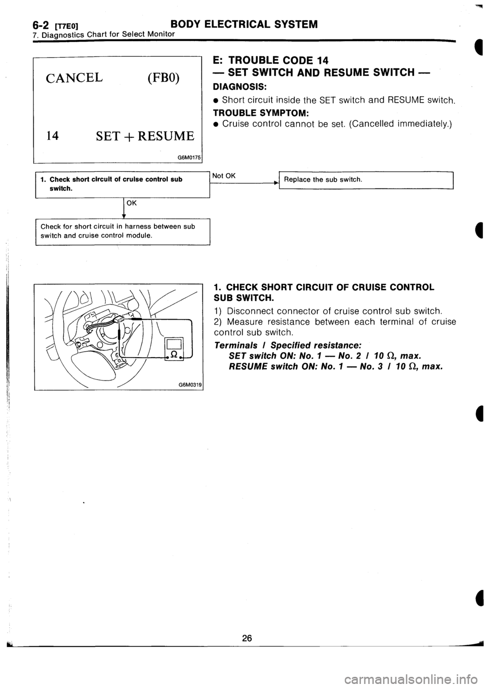 SUBARU IMPREZA 1993  Workshop Manual 