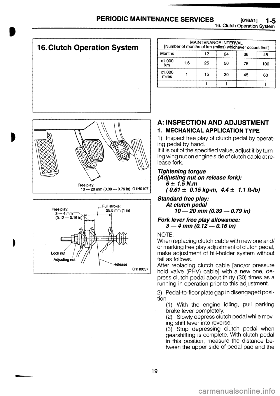 SUBARU IMPREZA 1993  Workshop Manual 