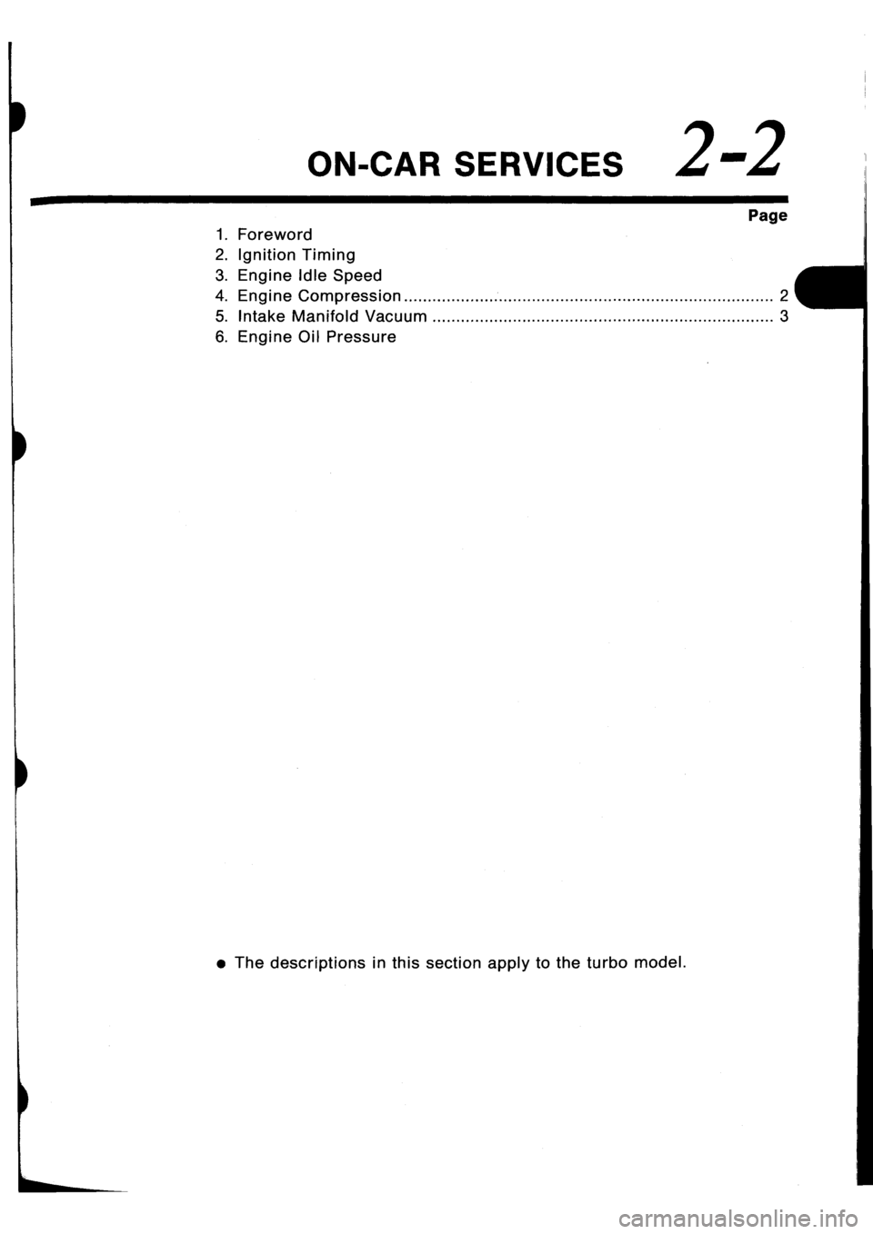 SUBARU IMPREZA 1993  Workshop Manual 