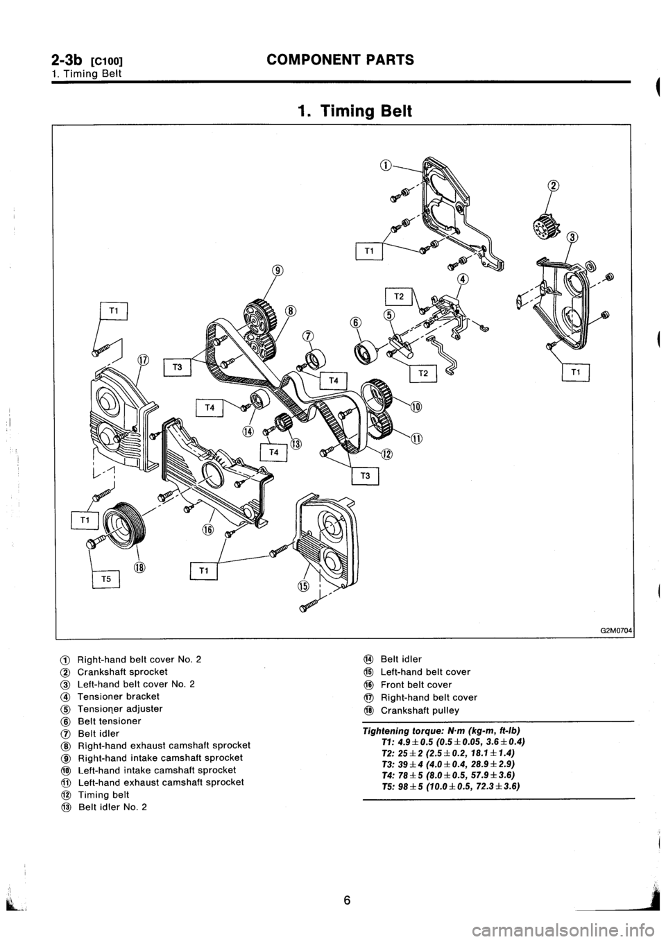 SUBARU IMPREZA 1993  Workshop Manual 