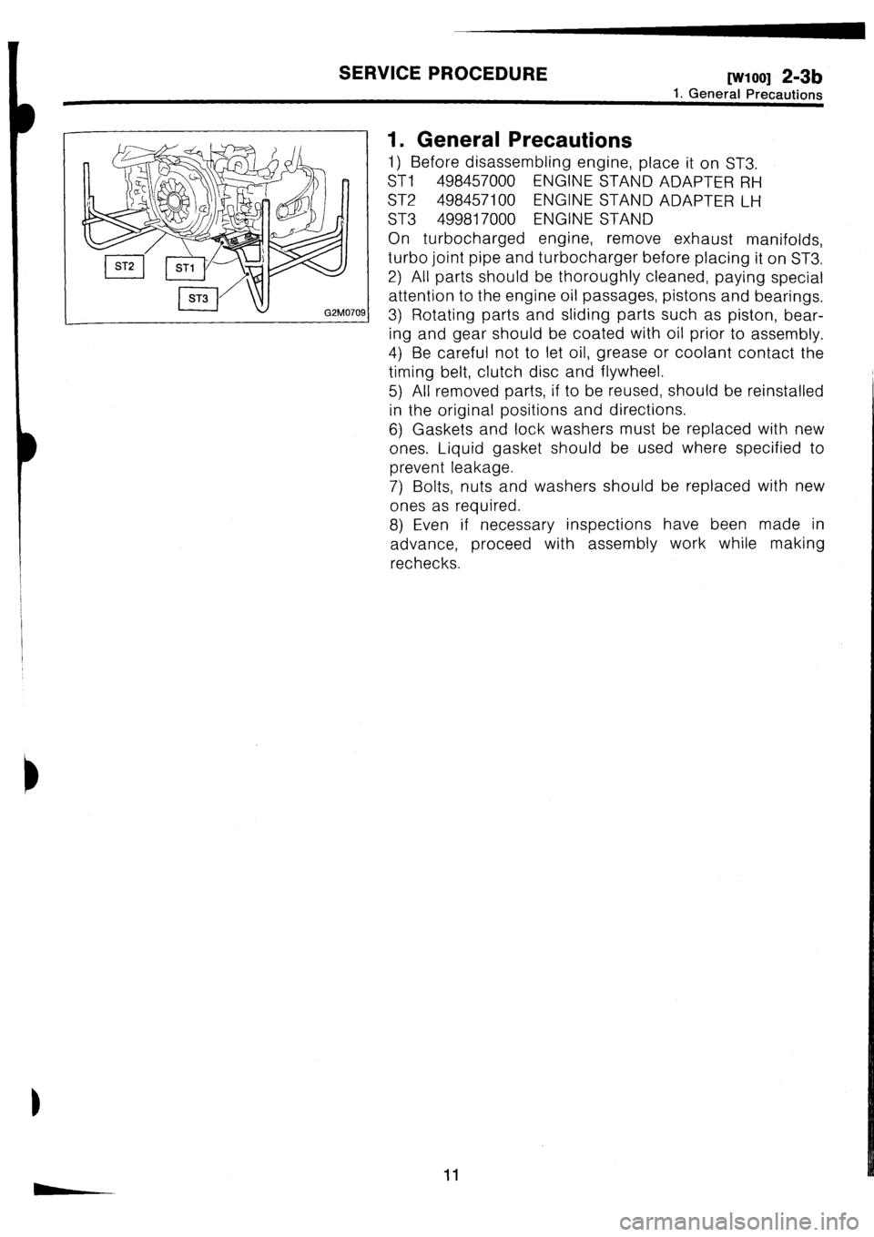 SUBARU IMPREZA 1993  Workshop Manual 