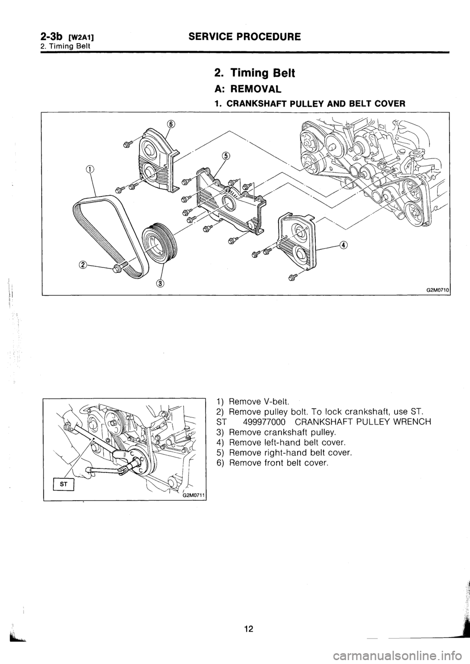 SUBARU IMPREZA 1993  Workshop Manual 