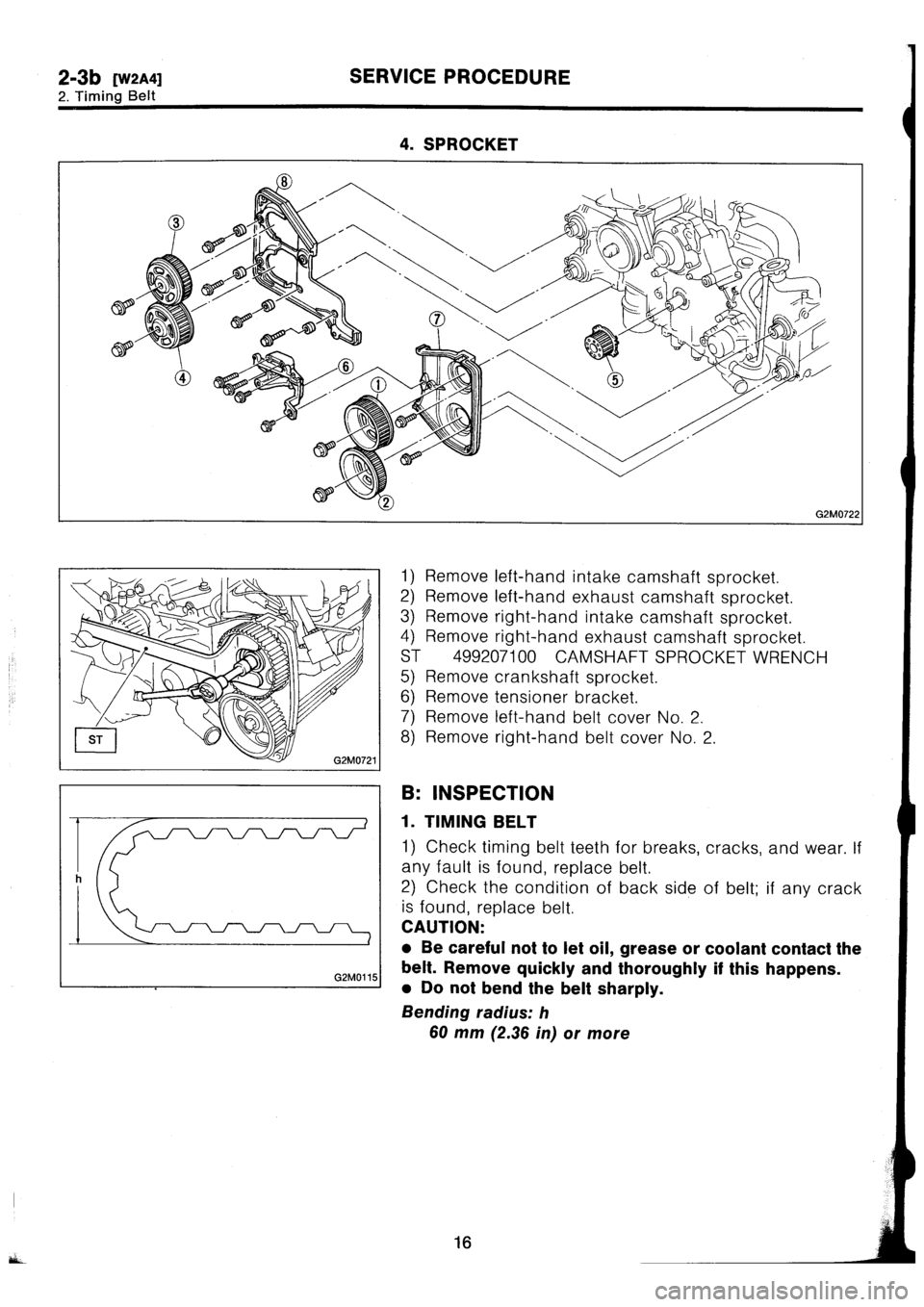 SUBARU IMPREZA 1993  Workshop Manual 