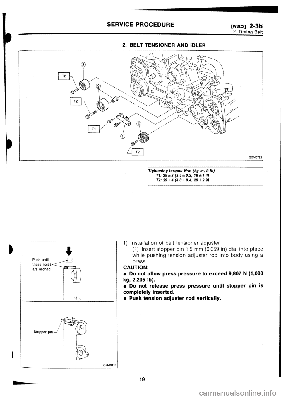 SUBARU IMPREZA 1993  Workshop Manual 