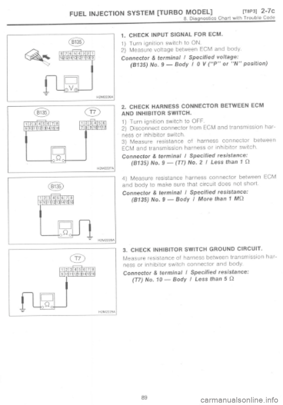 SUBARU IMPREZA 1997  Workshop Manual 