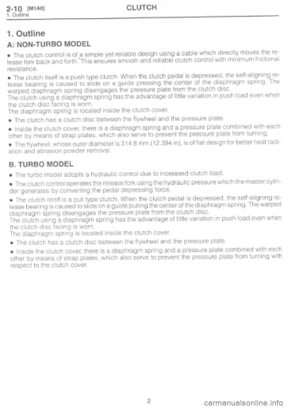 SUBARU IMPREZA 1997  Workshop Manual 