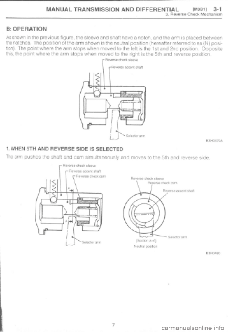 SUBARU IMPREZA 1997  Workshop Manual 