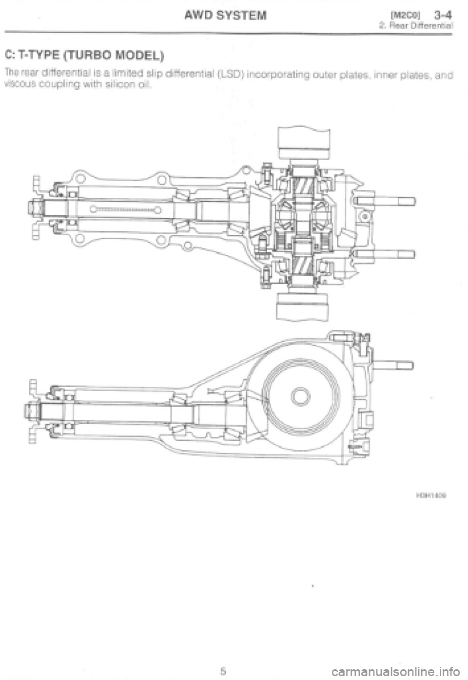 SUBARU IMPREZA 1997  Workshop Manual 
