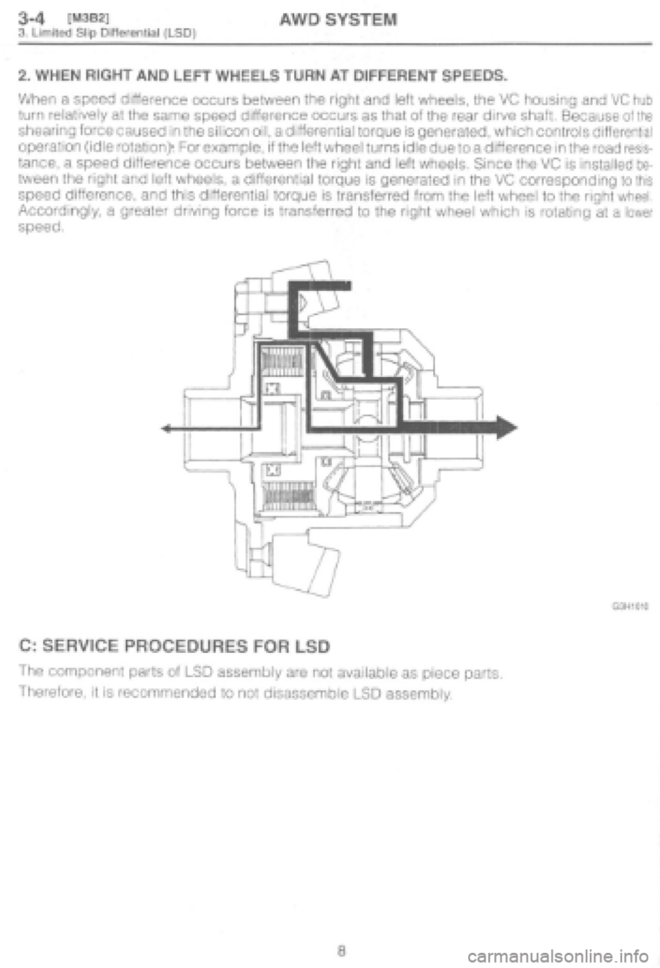 SUBARU IMPREZA 1997  Workshop Manual 