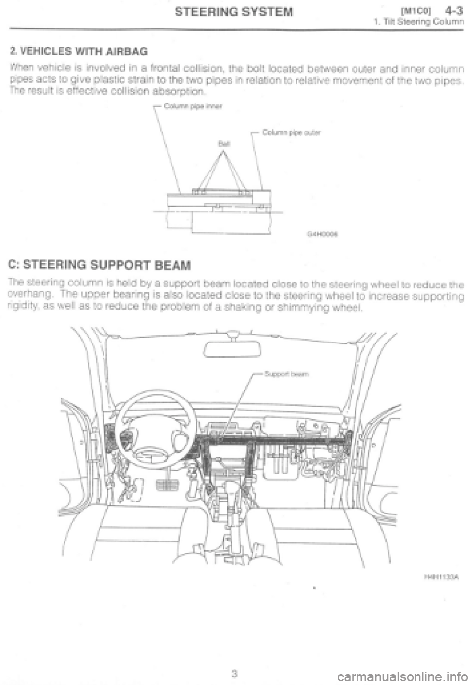 SUBARU IMPREZA 1997  Workshop Manual 