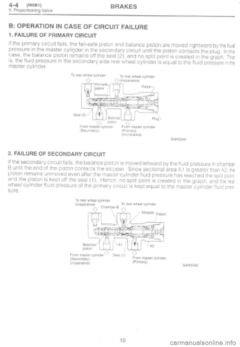 SUBARU IMPREZA 1997  Workshop Manual 