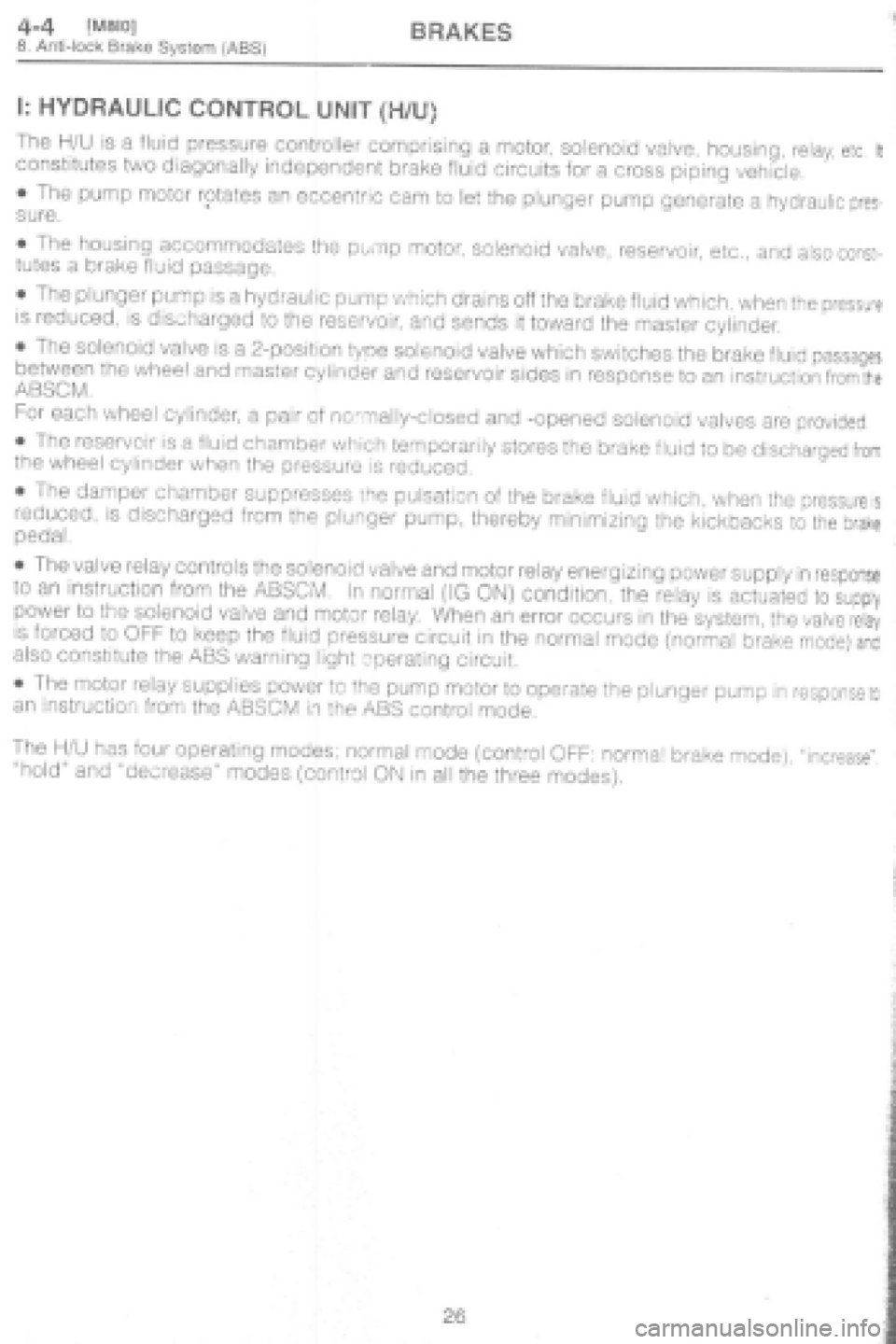 SUBARU IMPREZA 1997  Workshop Manual 