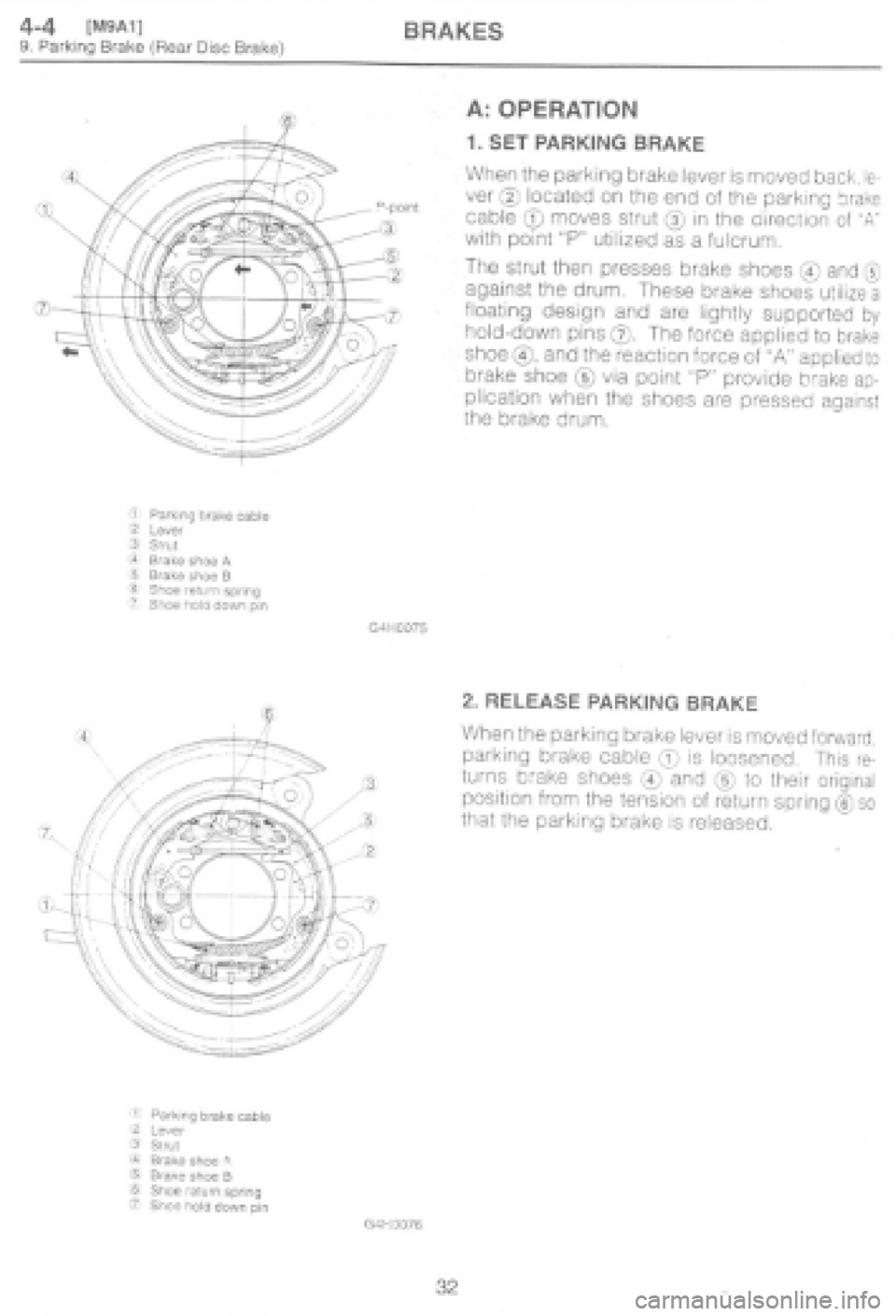 SUBARU IMPREZA 1997  Workshop Manual 
