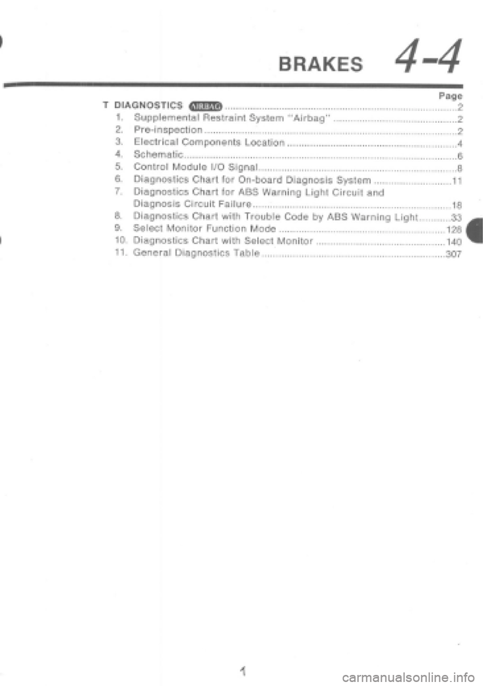 SUBARU IMPREZA 1997  Workshop Manual 