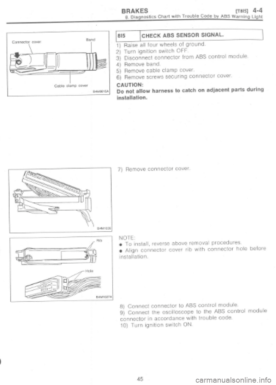 SUBARU IMPREZA 1997  Workshop Manual 