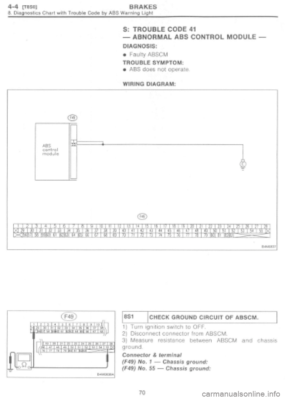 SUBARU IMPREZA 1997  Workshop Manual 