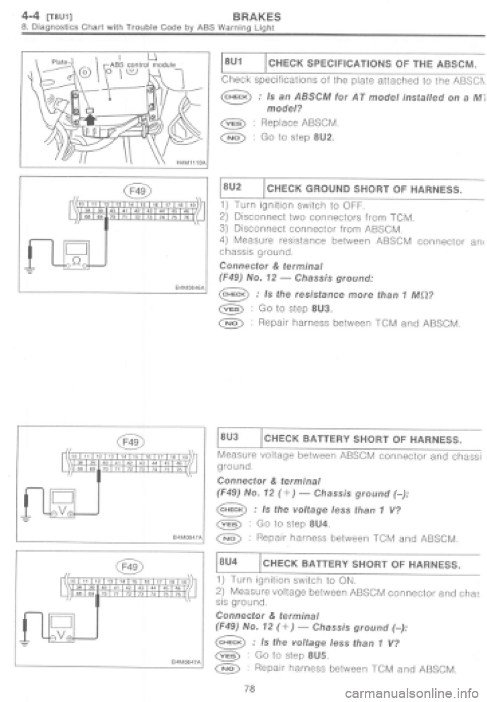 SUBARU IMPREZA 1997  Workshop Manual 