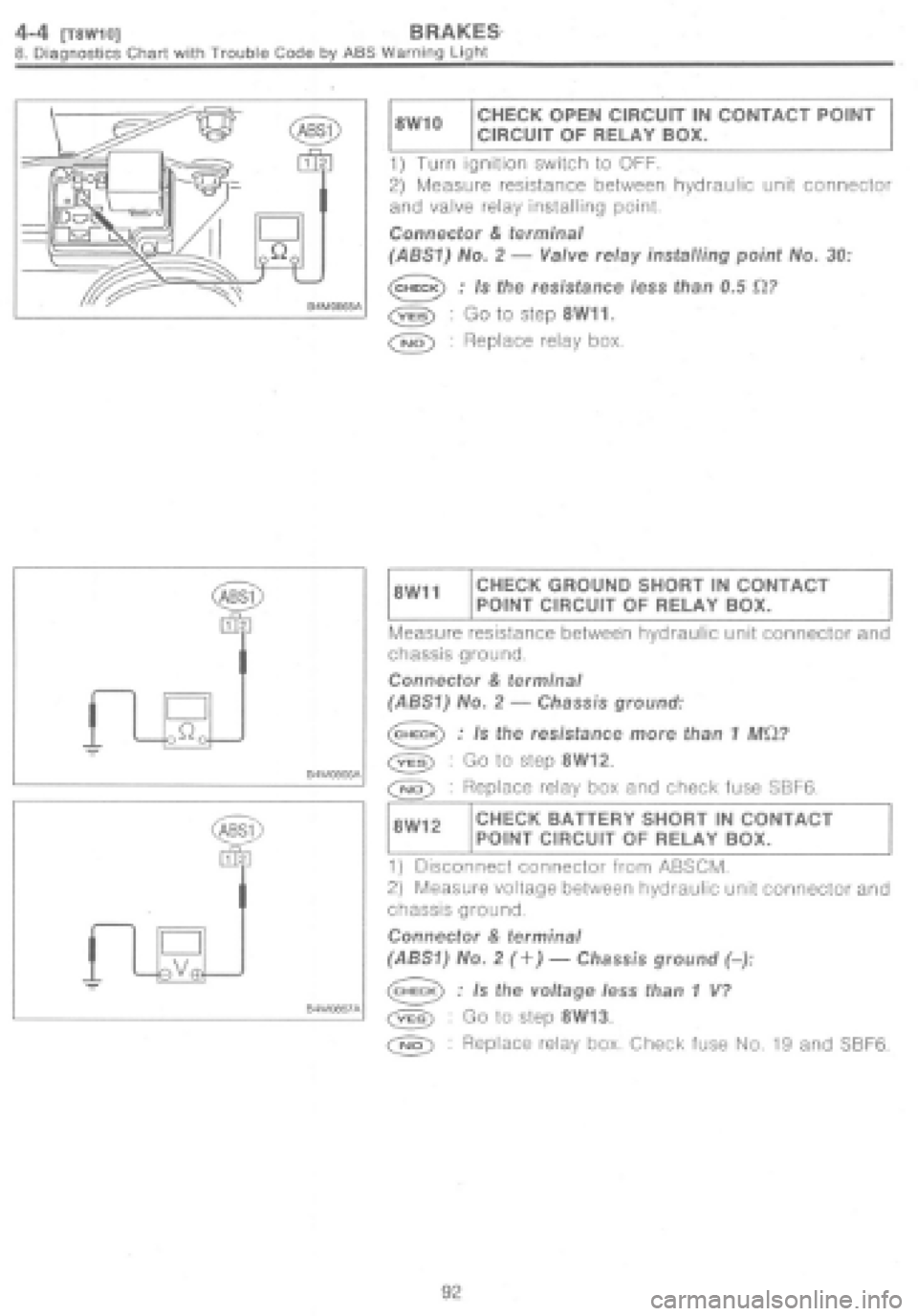 SUBARU IMPREZA 1997  Workshop Manual 