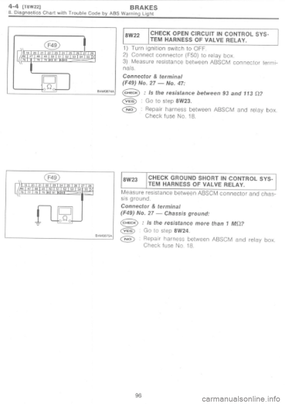 SUBARU IMPREZA 1997  Workshop Manual 