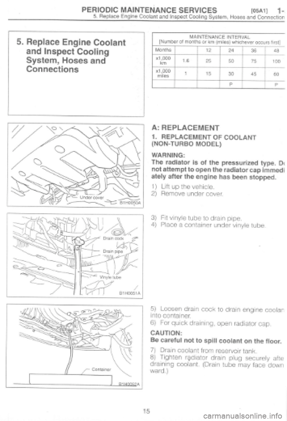 SUBARU IMPREZA 1997  Workshop Manual 