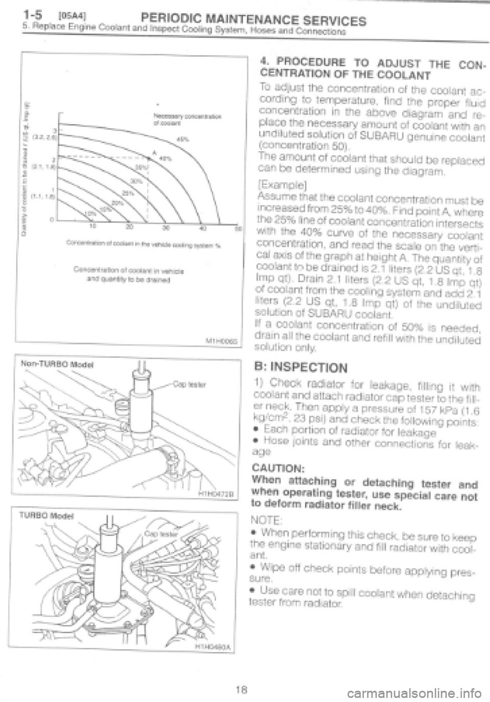 SUBARU IMPREZA 1997  Workshop Manual 