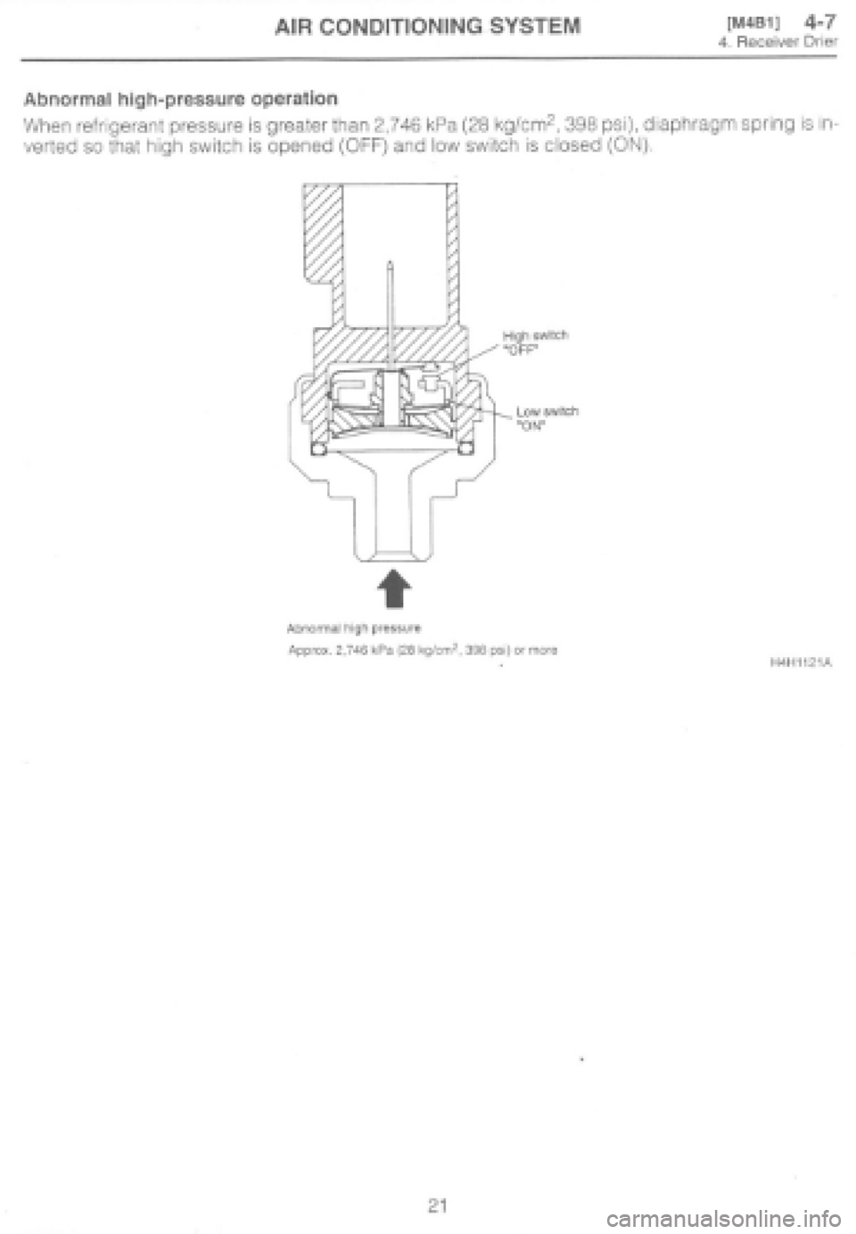 SUBARU IMPREZA 1997  Workshop Manual 