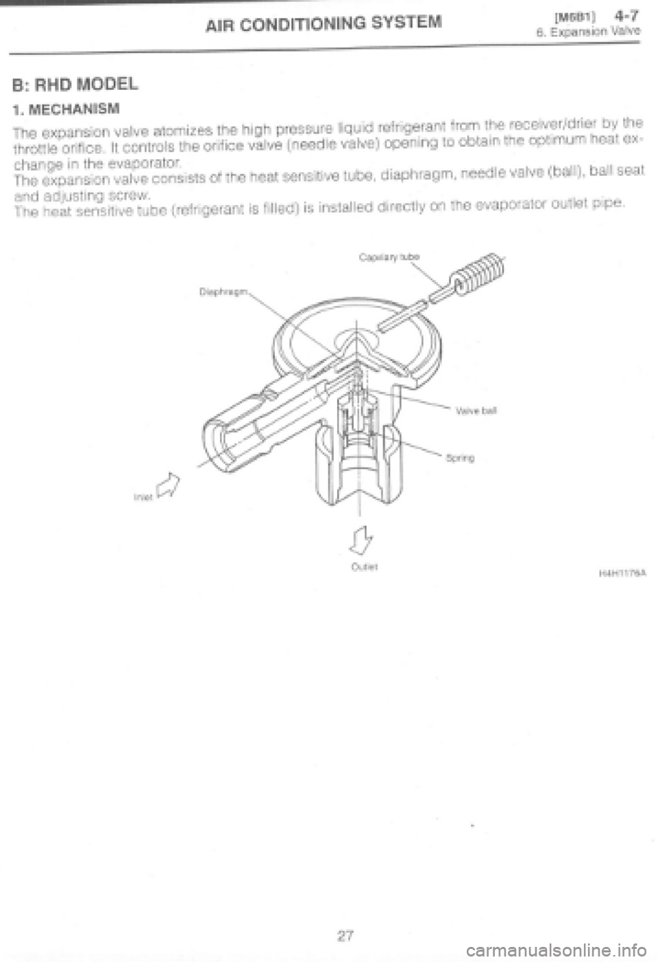 SUBARU IMPREZA 1997  Workshop Manual 