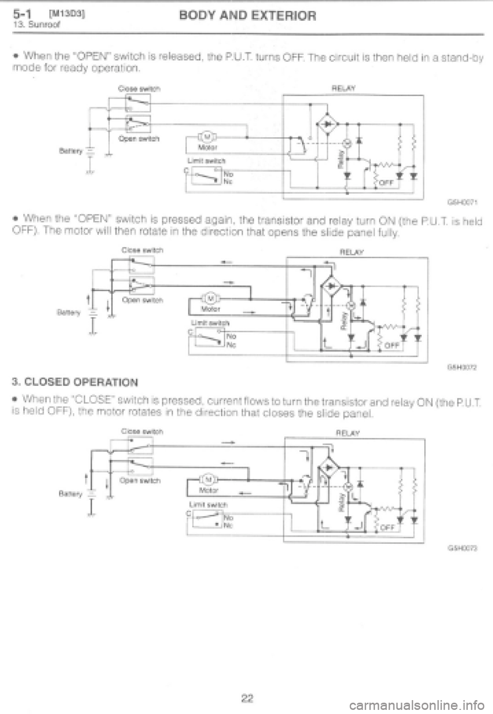 SUBARU IMPREZA 1997  Workshop Manual 
