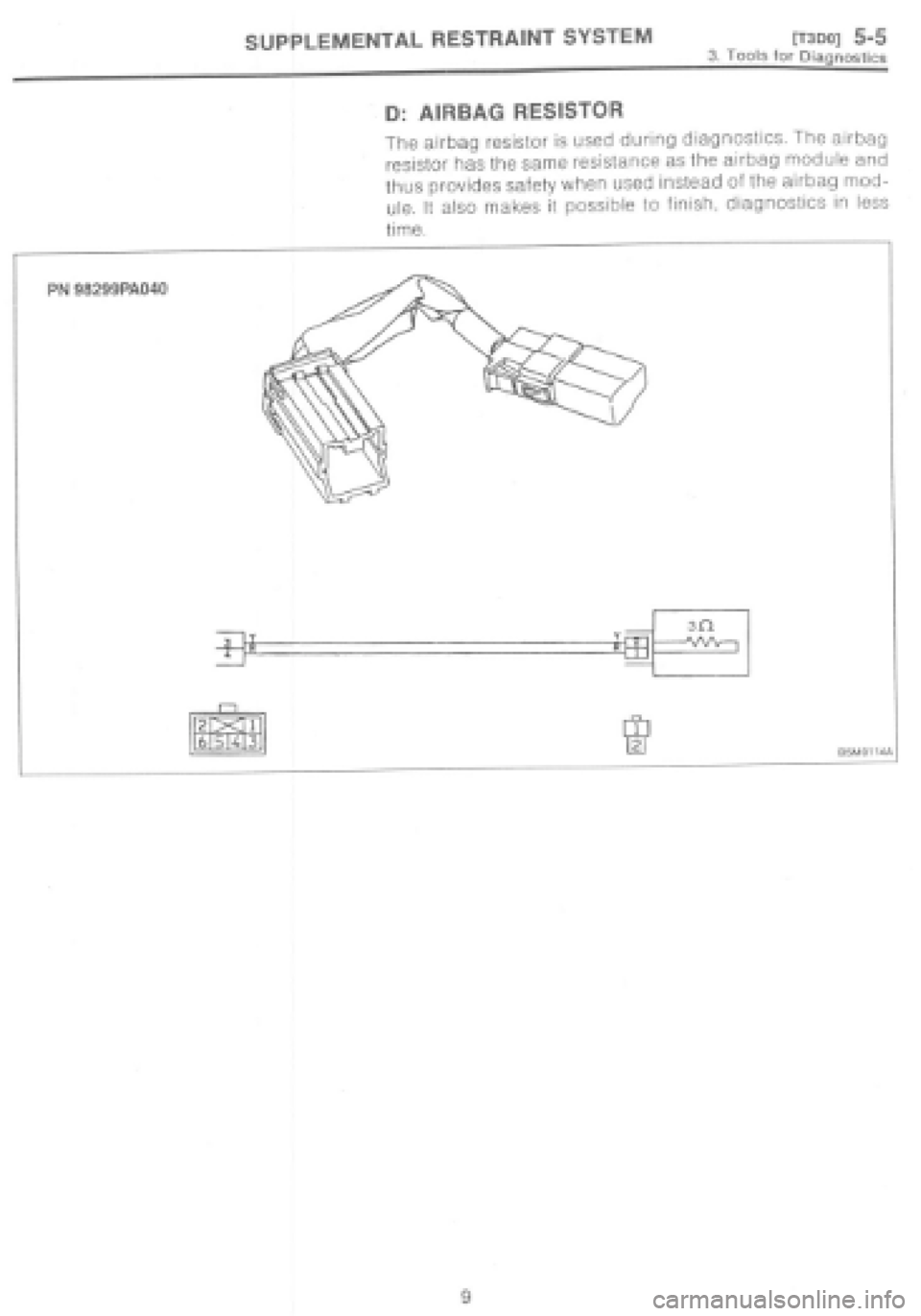 SUBARU IMPREZA 1997  Workshop Manual 