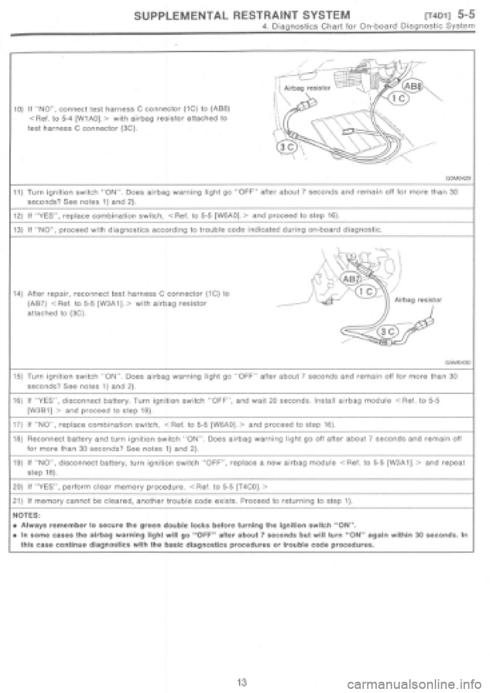 SUBARU IMPREZA 1997  Workshop Manual 