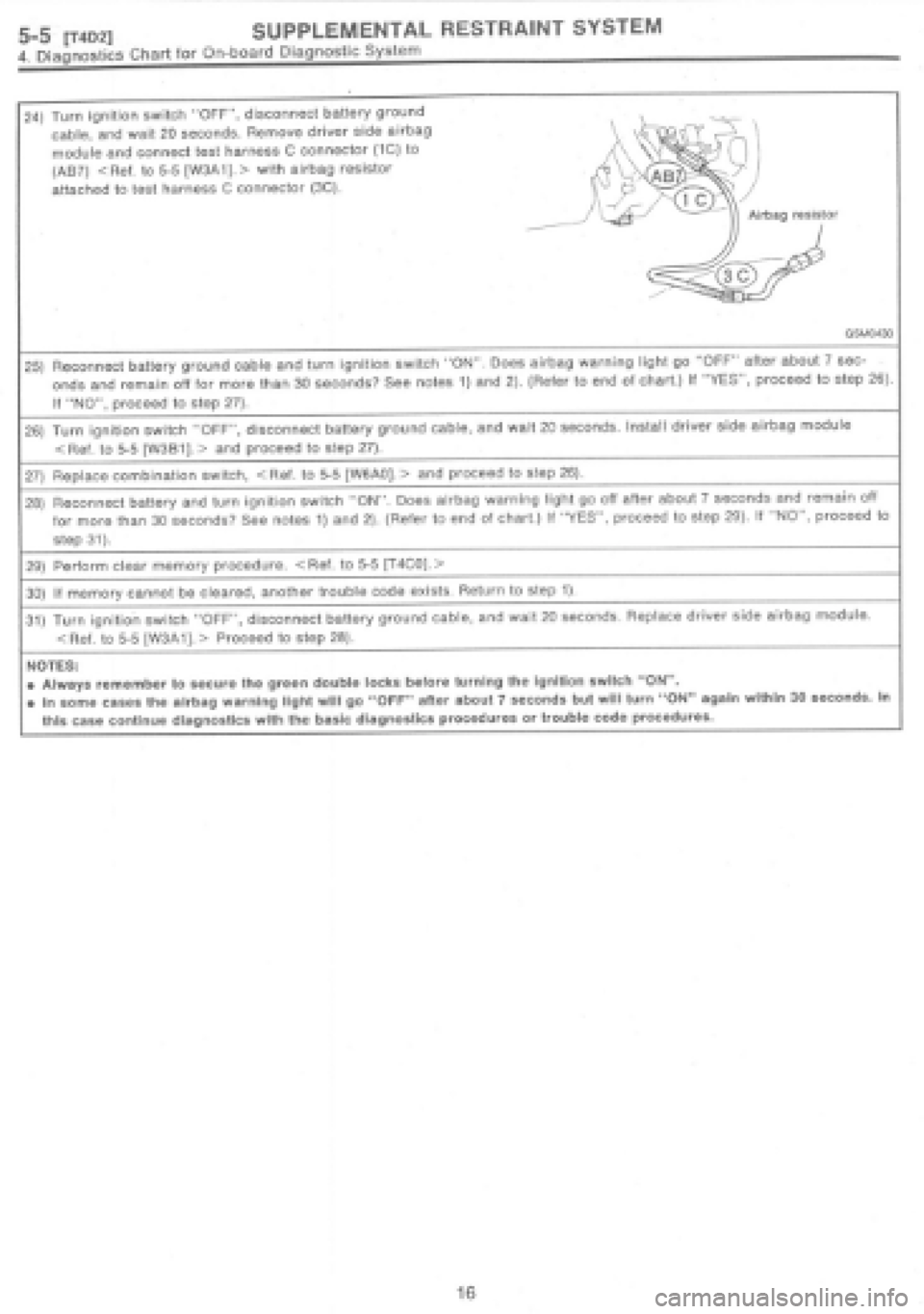 SUBARU IMPREZA 1997  Workshop Manual 
