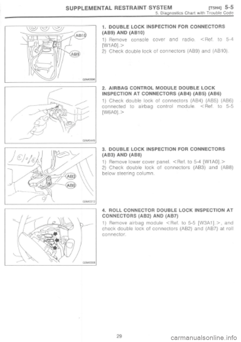 SUBARU IMPREZA 1997  Workshop Manual 