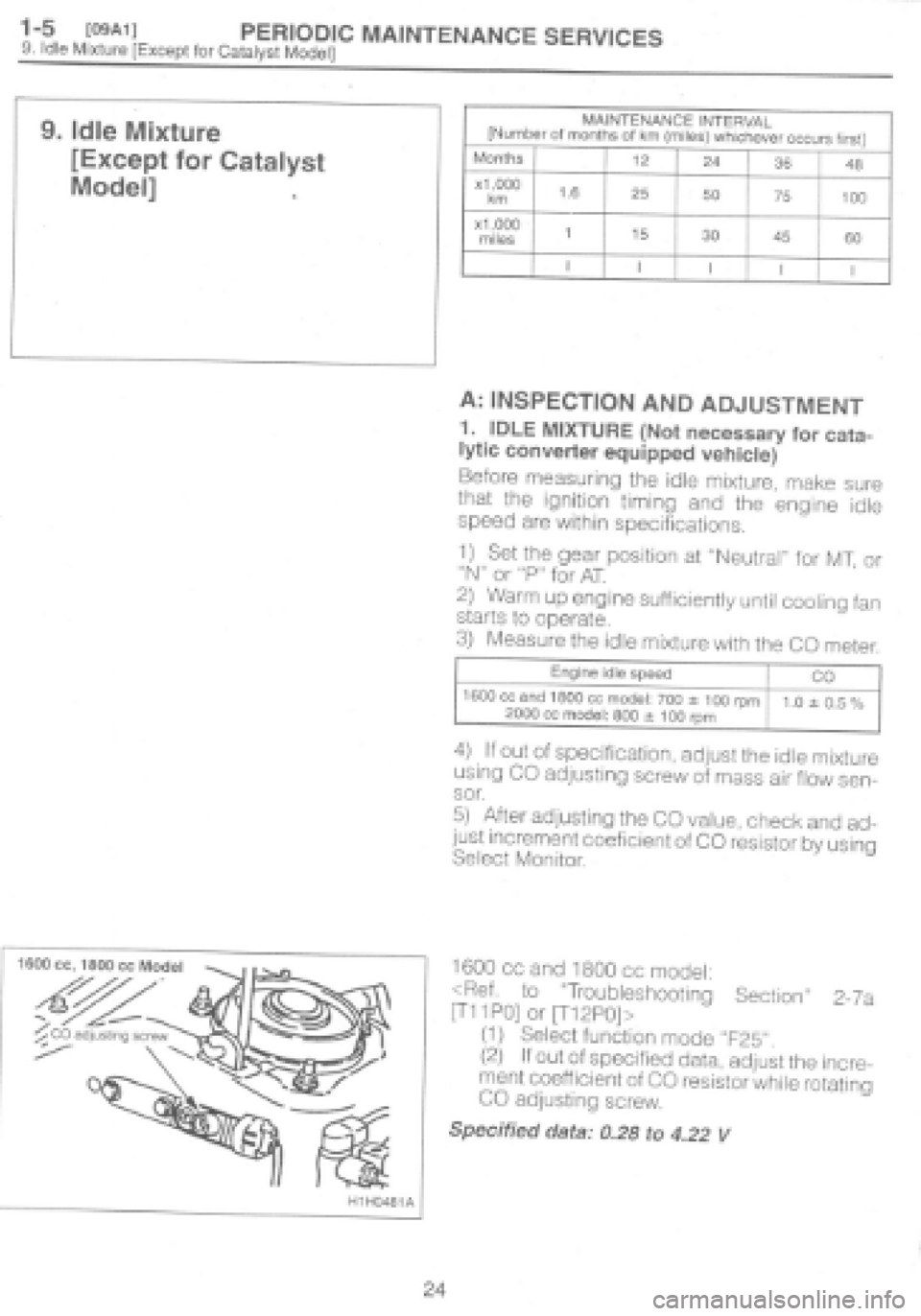 SUBARU IMPREZA 1997  Workshop Manual 
