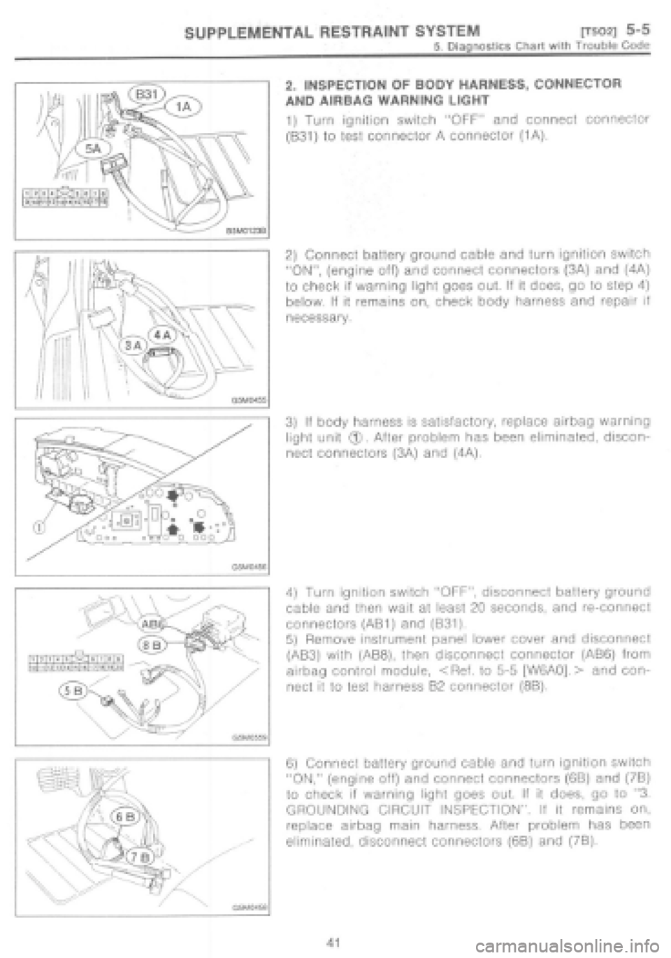 SUBARU IMPREZA 1997  Workshop Manual 