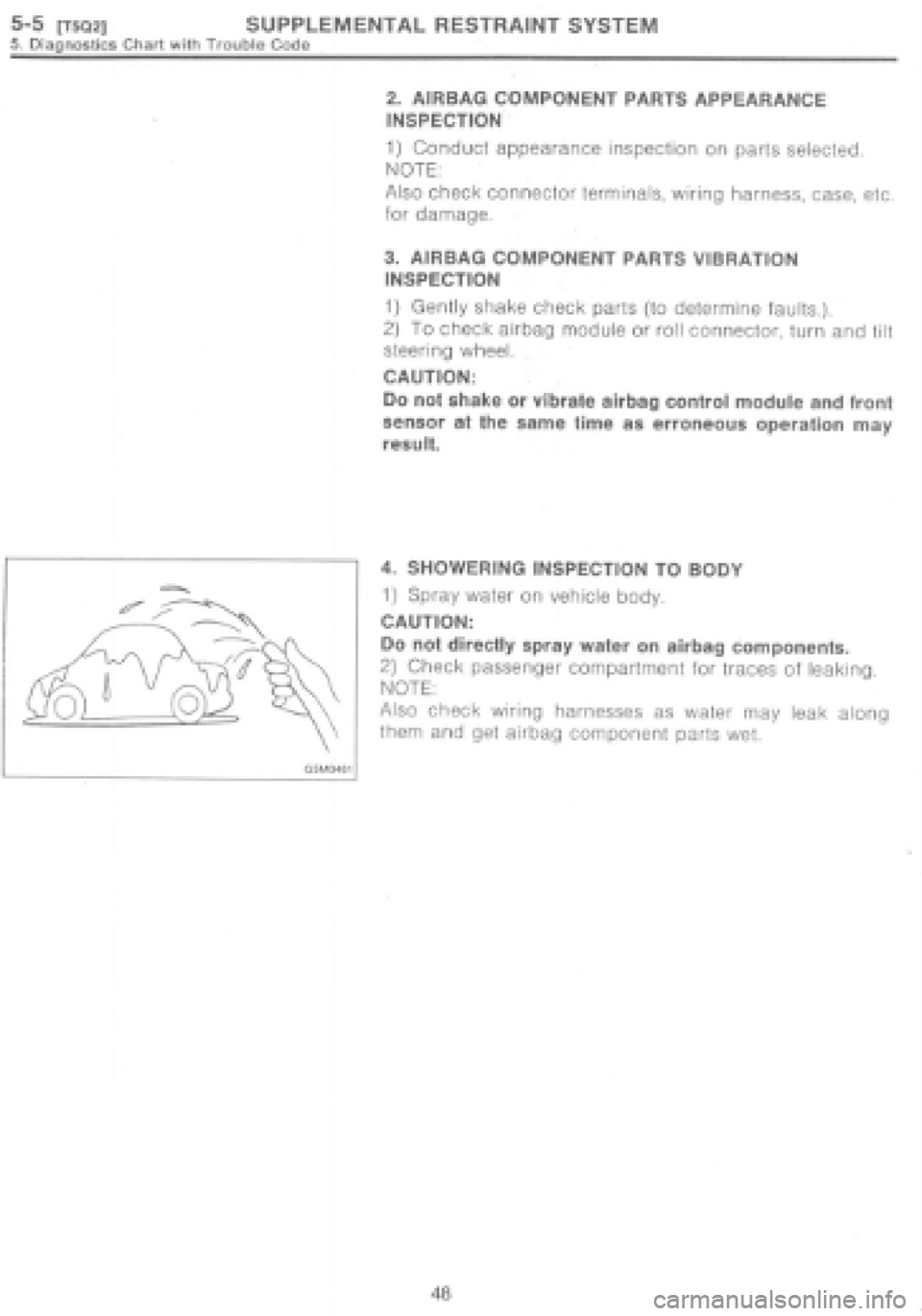 SUBARU IMPREZA 1997  Workshop Manual 