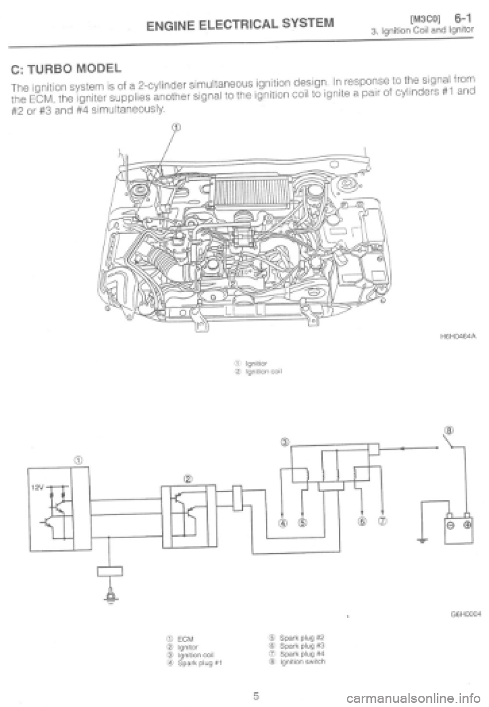 SUBARU IMPREZA 1997  Workshop Manual 