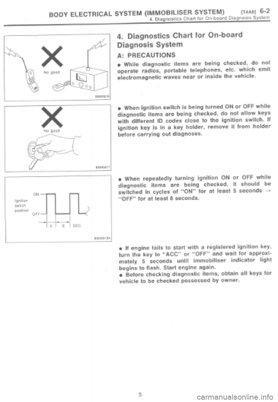 SUBARU IMPREZA 1997  Workshop Manual 