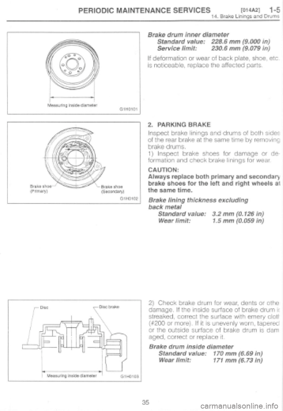 SUBARU IMPREZA 1997  Workshop Manual 
