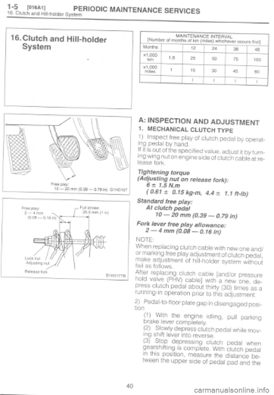 SUBARU IMPREZA 1997  Workshop Manual 