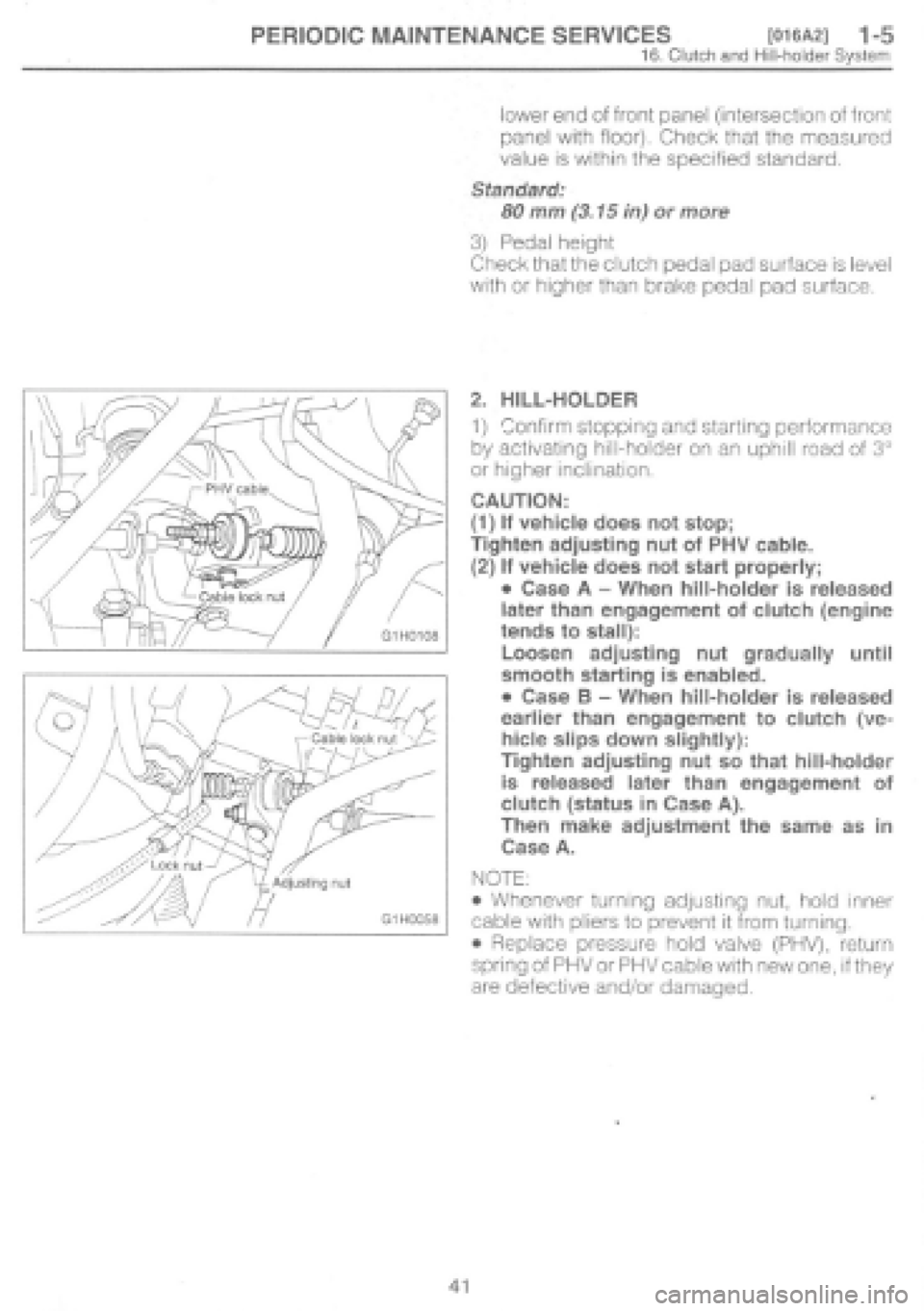 SUBARU IMPREZA 1997  Workshop Manual 