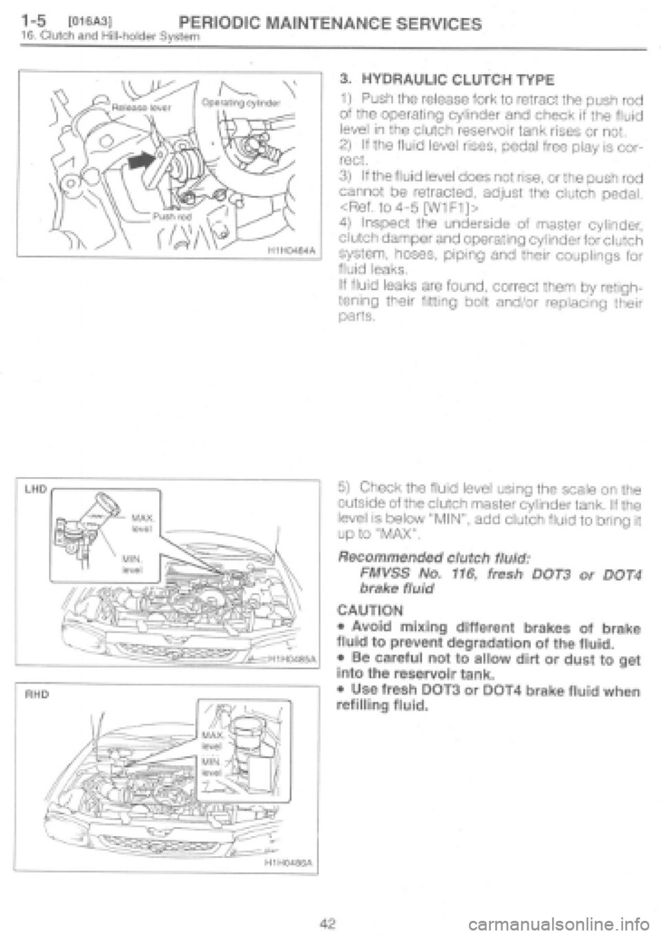 SUBARU IMPREZA 1997  Workshop Manual 