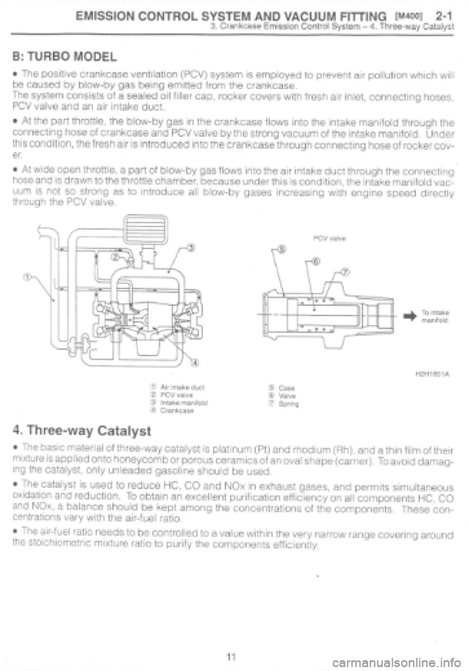 SUBARU IMPREZA 1997  Workshop Manual 