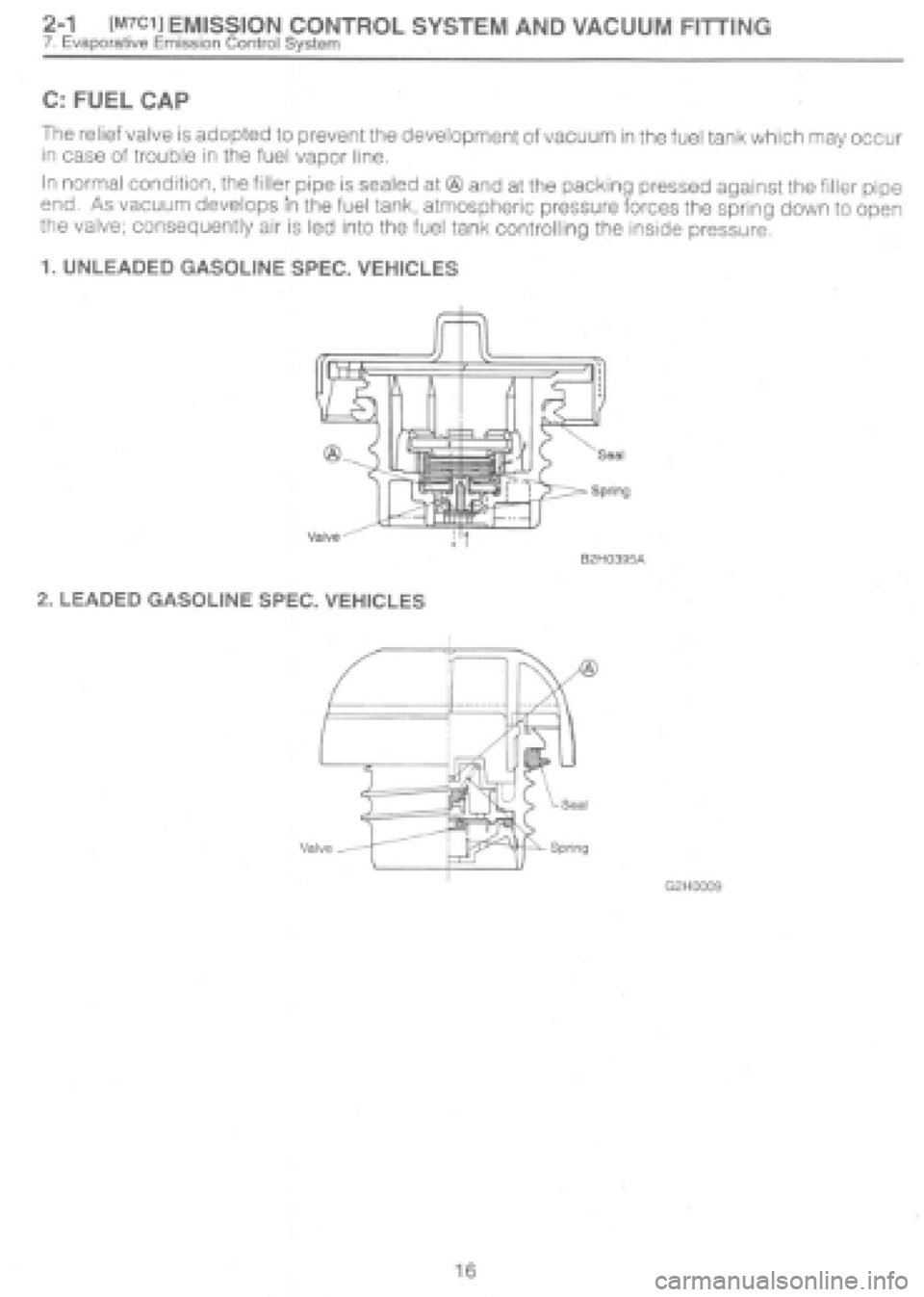 SUBARU IMPREZA 1997  Workshop Manual 