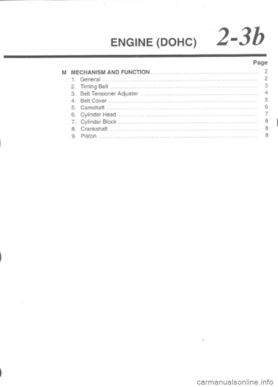 SUBARU IMPREZA 1997  Workshop Manual 