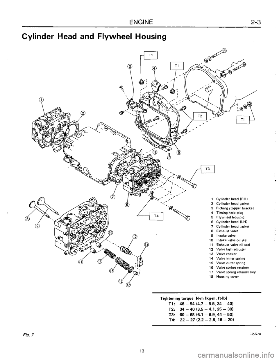 SUBARU LEONE 1989  Service Repair Manual 