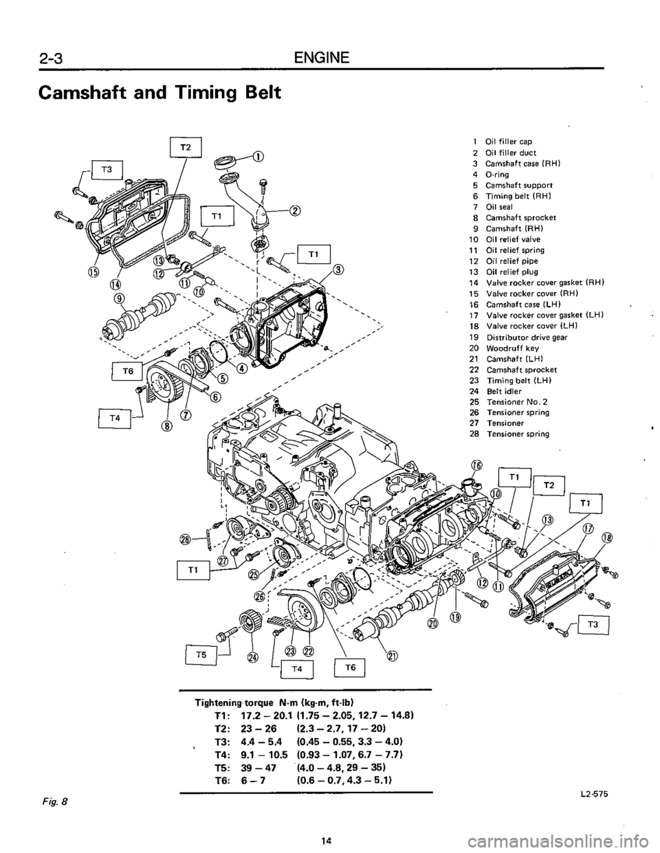 SUBARU LEONE 1989  Service Repair Manual 