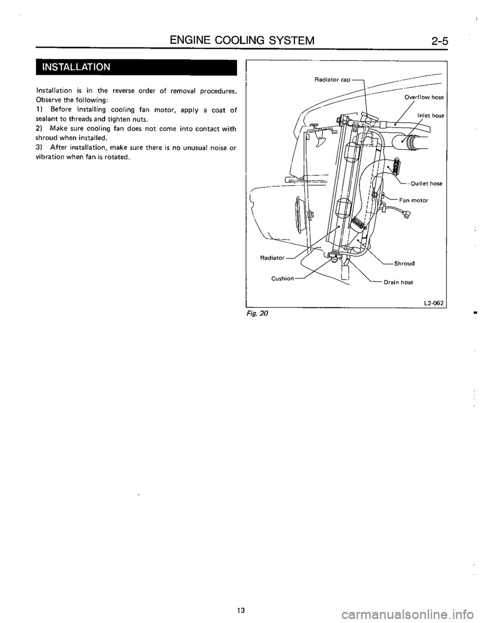 SUBARU LEONE 1989  Service Repair Manual 